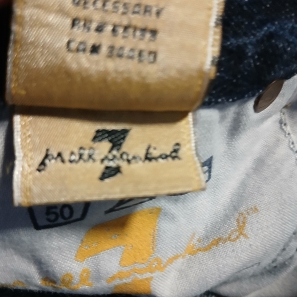 7 for all mankind ladies jeans. Vintage. A pocket boot cut. Size 29 waist - Picture 11 of 13